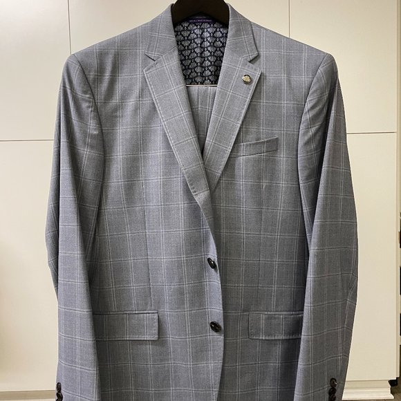Ted Baker London Endurance Wool Two Piece Suit - Picture 1 of 10